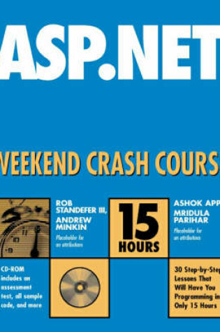 Cover of ASP.NET Weekend Crash Course