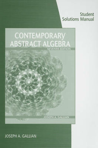 Cover of Student Solutions Manual for Contemporary Abstract Algebra