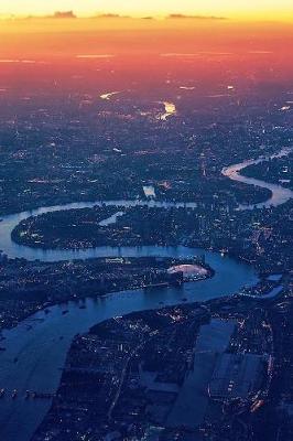 Book cover for Aerial View of the River Thames in London Journal