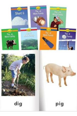 Cover of Short I Word Families, Grade PreK-K 8 Book Set