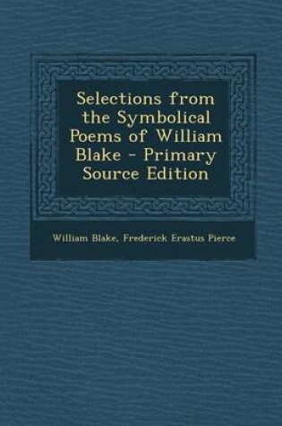 Cover of Selections from the Symbolical Poems of William Blake