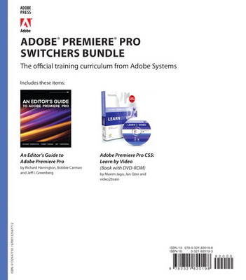 Book cover for Adobe Premiere Pro Switchers Bundle