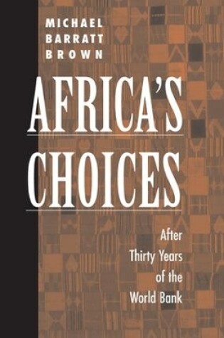 Cover of Africa's Choices