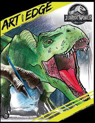 Book cover for Art With Edge, Jurassic World