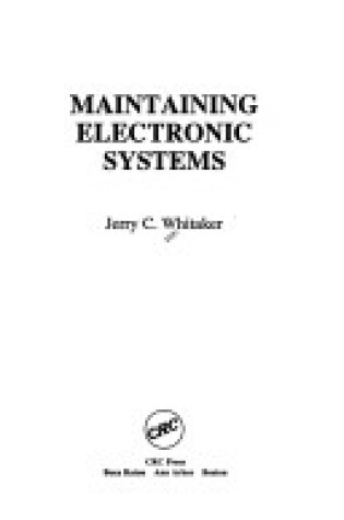 Cover of Maintaining Electronic Systems