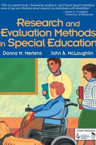 Cover of Research and Evaluation Methods in Special Education