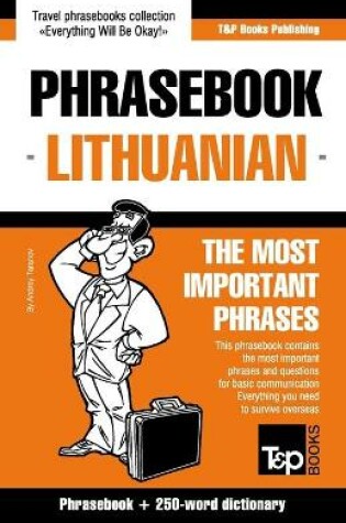 Cover of English-Lithuanian phrasebook & 250-word mini dictionary