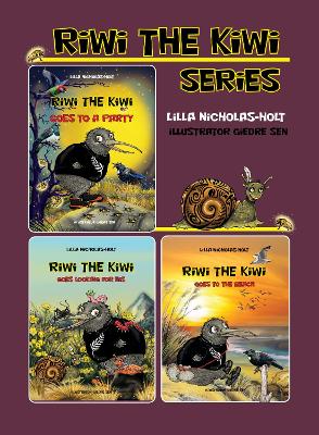 Book cover for Riwi the Kiwi series