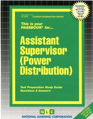 Book cover for Assistant Supervisor (Power Distribution)