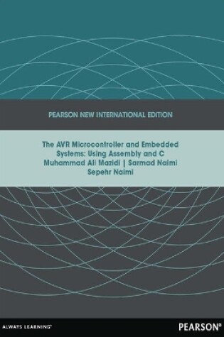 Cover of AVR Microcontroller and Embedded Systems: Pearson New International Edition