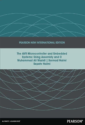 Book cover for AVR Microcontroller and Embedded Systems: Pearson New International Edition