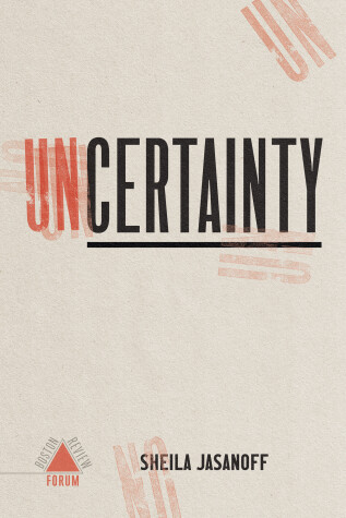 Book cover for Uncertainty