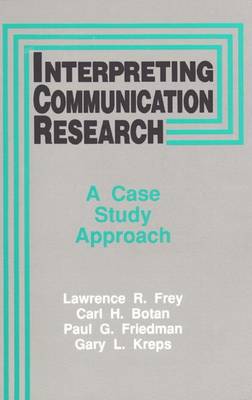 Book cover for Interpreting Communication Research