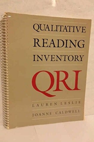 Cover of Qualitative Rdg Inventory