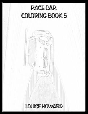 Cover of Race Car Coloring book 5