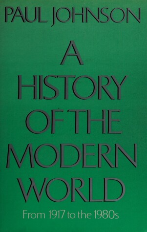 Book cover for History of the Modern World