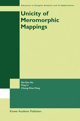 Cover of Unicity of Meromorphic Mappings