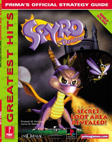 Book cover for Spyro the Dragon Strategy Guide