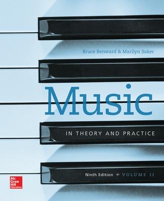 Book cover for Workbook to accompany Music in Theory and Practice, Volume 2