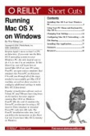 Cover of Running Mac OS X on Windows