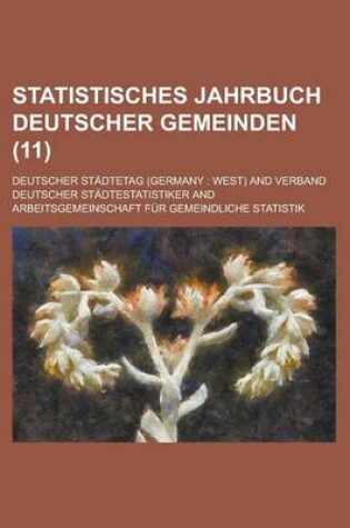 Cover of Statistisches Jahrbuch Deutscher Gemeinden (11 )