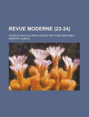 Book cover for Revue Moderne (23-24)