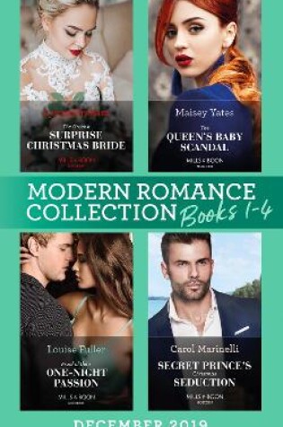 Cover of Modern Romance December 2019 Books 1-4
