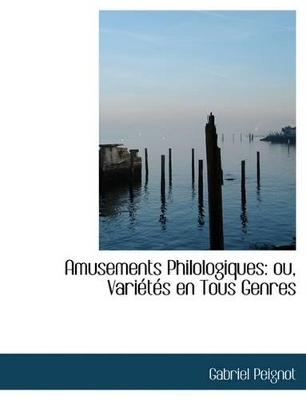 Book cover for Amusements Philologiques
