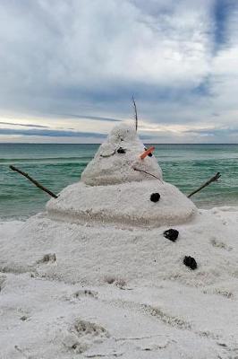 Book cover for Sand Snowman on the Beach Journal