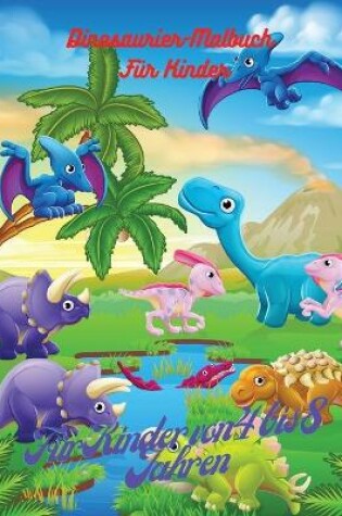 Cover of Dinosaurier-Malbuch für Kinder