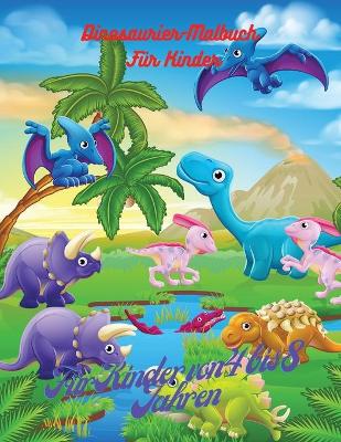 Book cover for Dinosaurier-Malbuch für Kinder