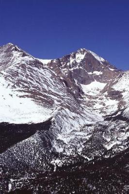 Cover of Travel Journal Snow Covered Peaks Rocky Mountain National Park Colorado