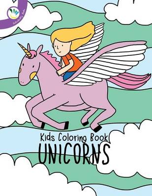 Book cover for Kids Coloring Book Unicorn