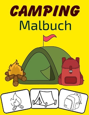 Book cover for Camping Malbuch