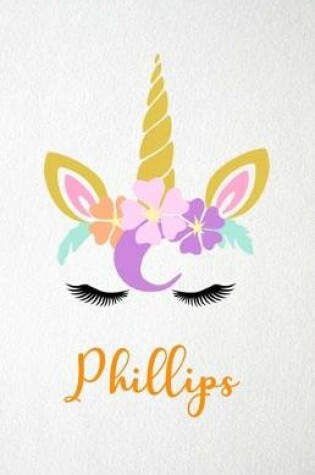 Cover of Phillips A5 Lined Notebook 110 Pages