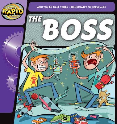 Book cover for Rapid Phonics Step 1: The Boss (Fiction)