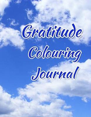 Book cover for Gratitude Colouring Journal