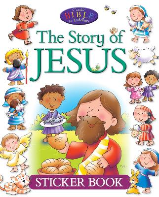 Book cover for The Story of Jesus Sticker Book