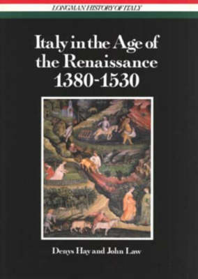 Book cover for Italy in the Age of the Renaissance, 1380-1530