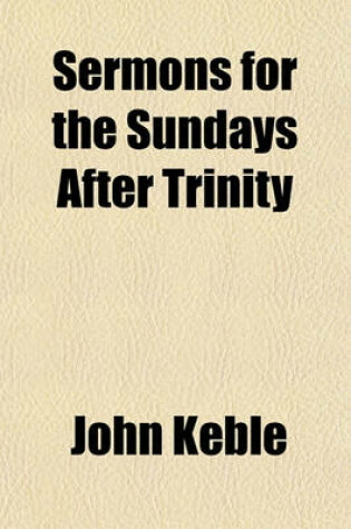 Cover of Sermons for the Sundays After Trinity