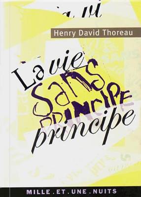 Book cover for La Vie Sans Principe