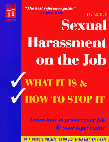 Book cover for Sexual Harassment on the Job