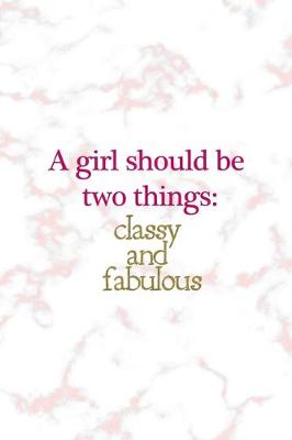 Book cover for A Girl Should Be Two Things