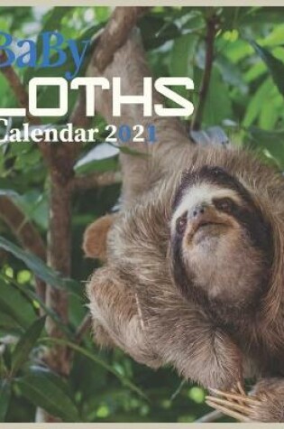 Cover of Baby Sloths Calendar 2021