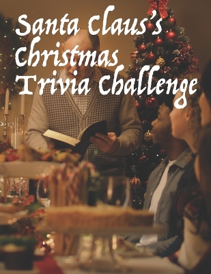 Book cover for Santa Claus's Christmas Trivia Challenge