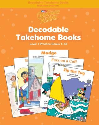 Cover of Open Court Reading, Practice Decodable Takehome Blackline Masters (Books 1-48 ) (1 workbook of 48 stories), Grade 1