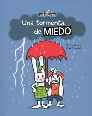 Book cover for Una Tormenta de Miedo