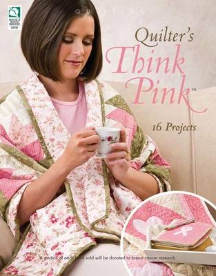 Book cover for Quilters Think Pink