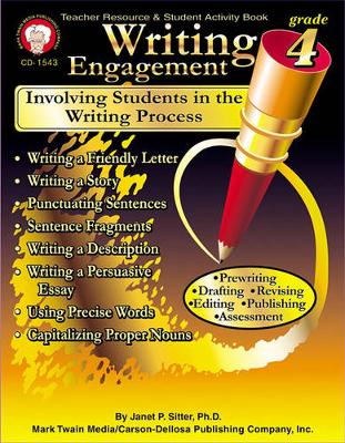 Book cover for Writing Engagement, Grade 4