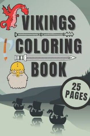 Cover of Vikings Coloring Book